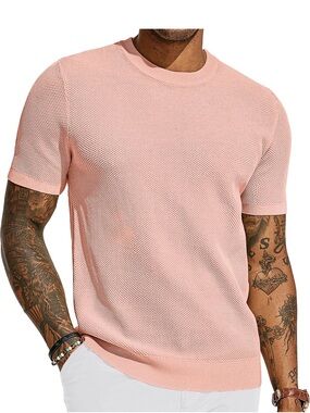 NWT Men's Paul Jones Short-Sleeve Crewneck Shirt large